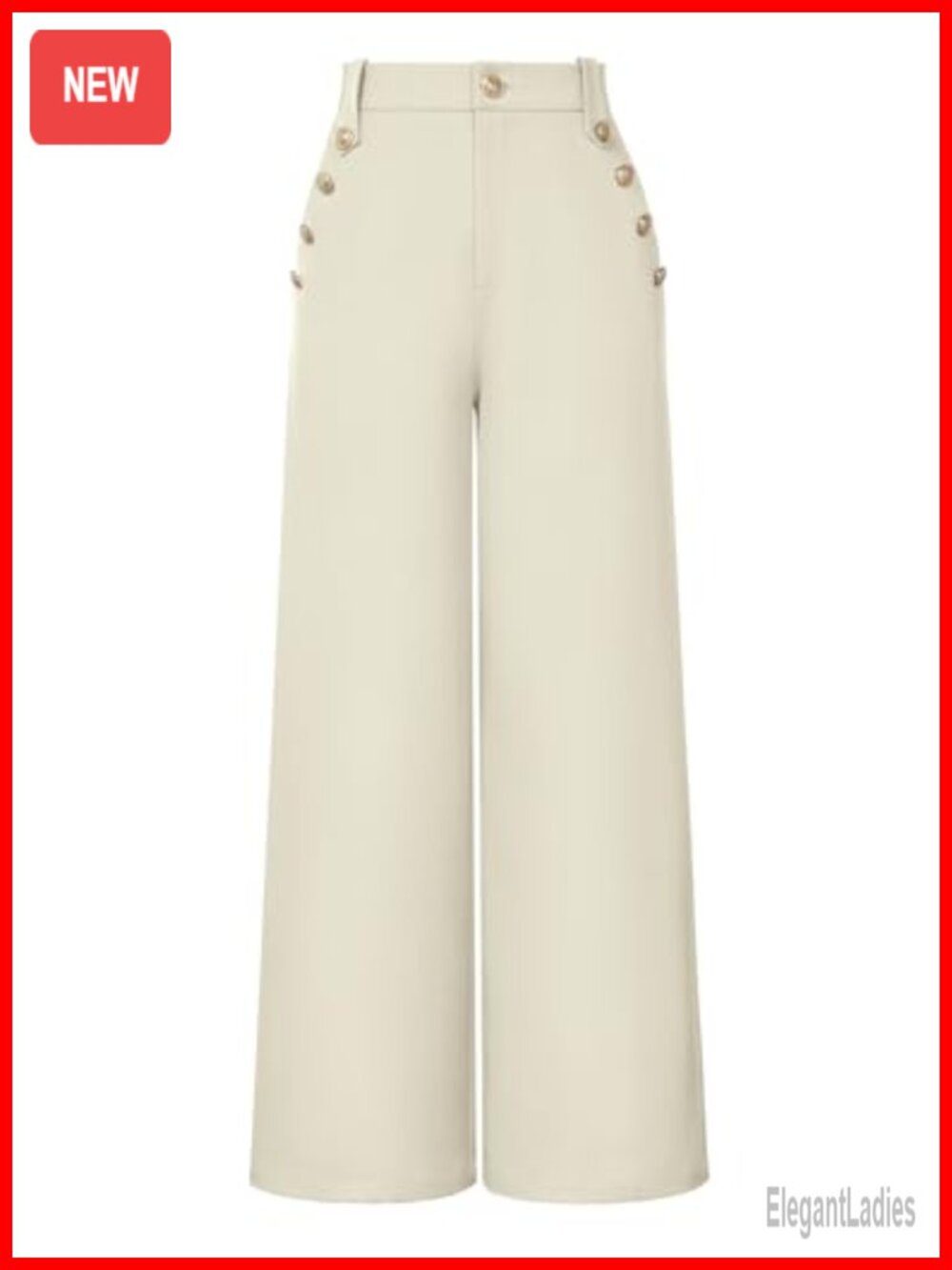 Wide Leg Dress Pants Seamless High Waist Business Casual Trousers